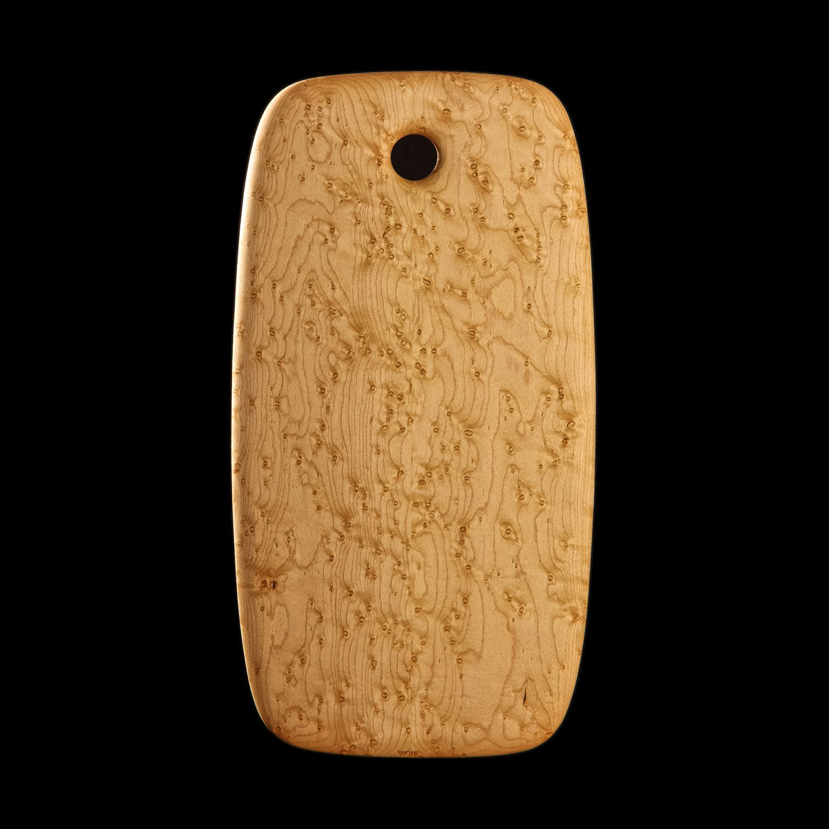 Primo #2 - 9.5" x 18" Bird's-Eye Maple Cutting Board