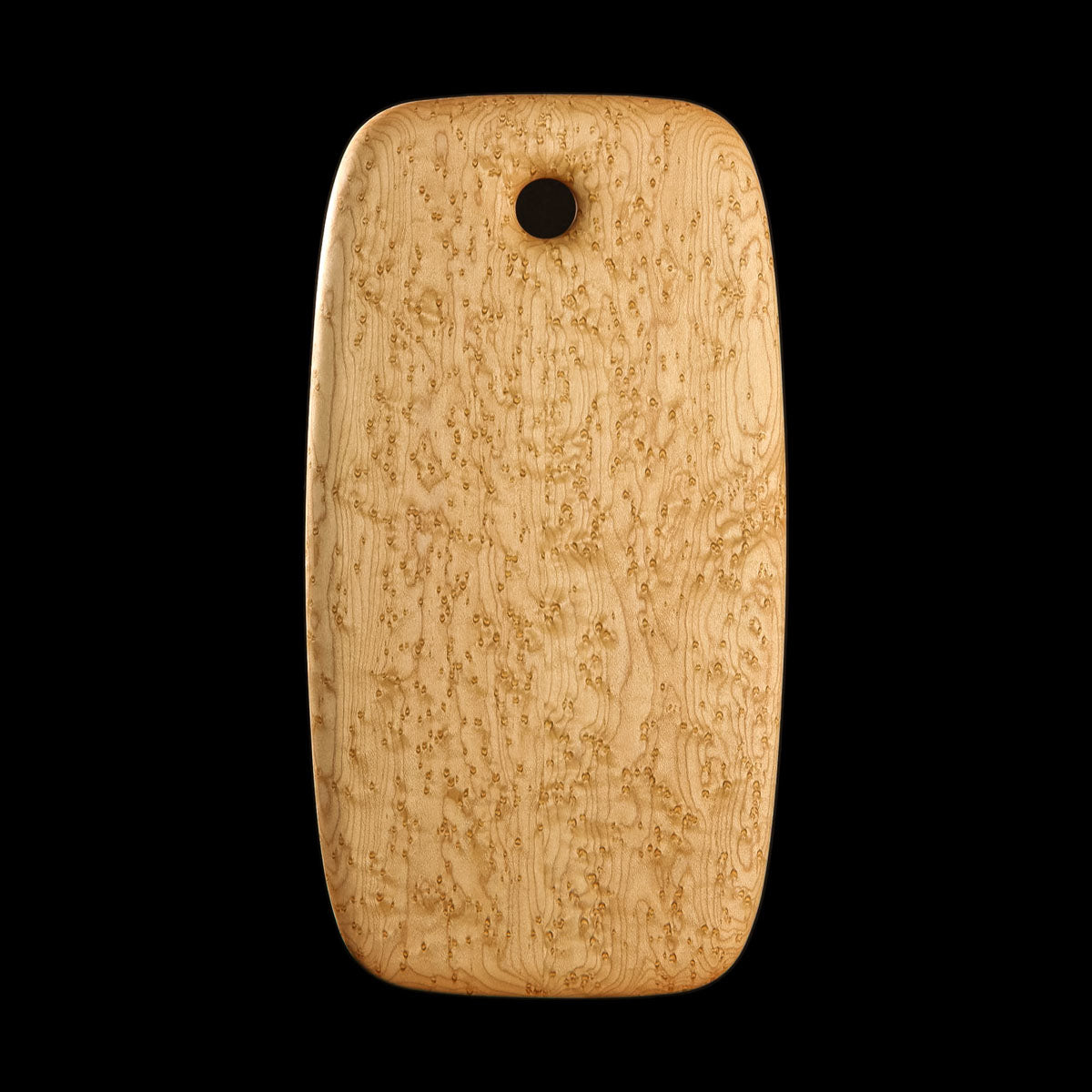 Primo #2 - 9.5" x 18" Bird's-Eye Maple Cutting Board