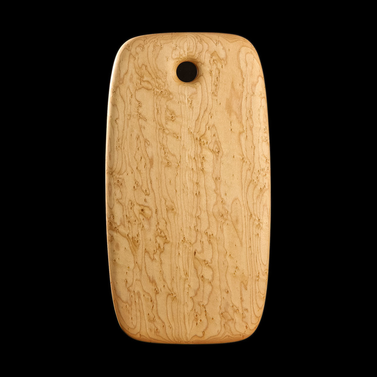 Primo #2 - 9.5" x 18" Bird's-Eye Maple Cutting Board