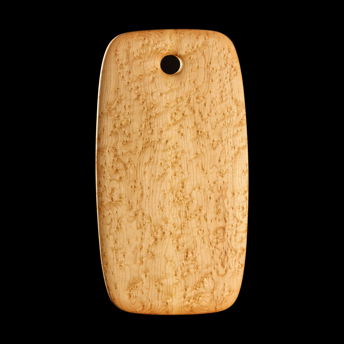 Primo #2 - 9.5" x 18" Bird's-Eye Maple Cutting Board