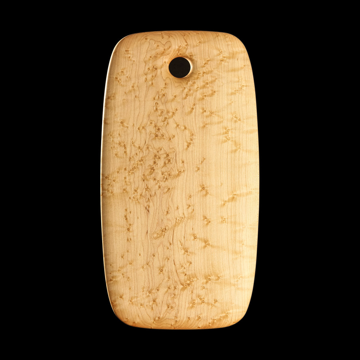 Primo #2 - 9.5" x 18" Bird's-Eye Maple Cutting Board