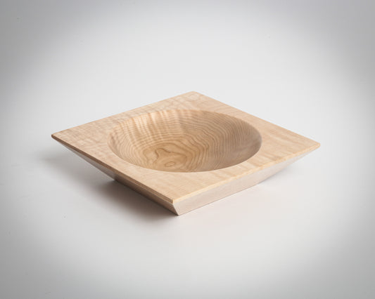Curly Maple Kyoto Bowl (7" x 7")
