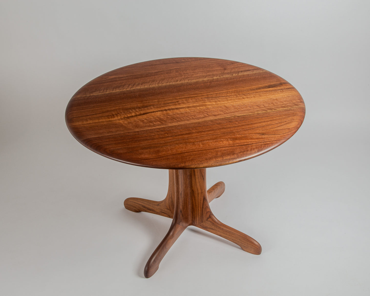 42" Walnut Pedestal Table