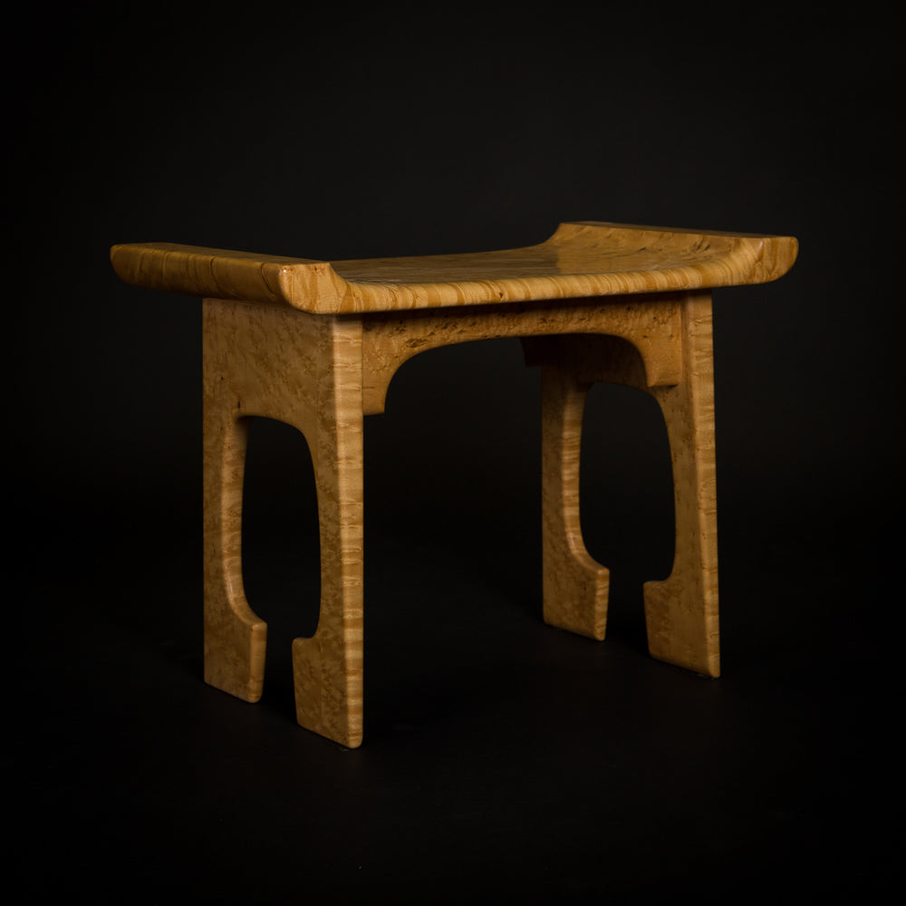 Bird's-Eye Maple Stool