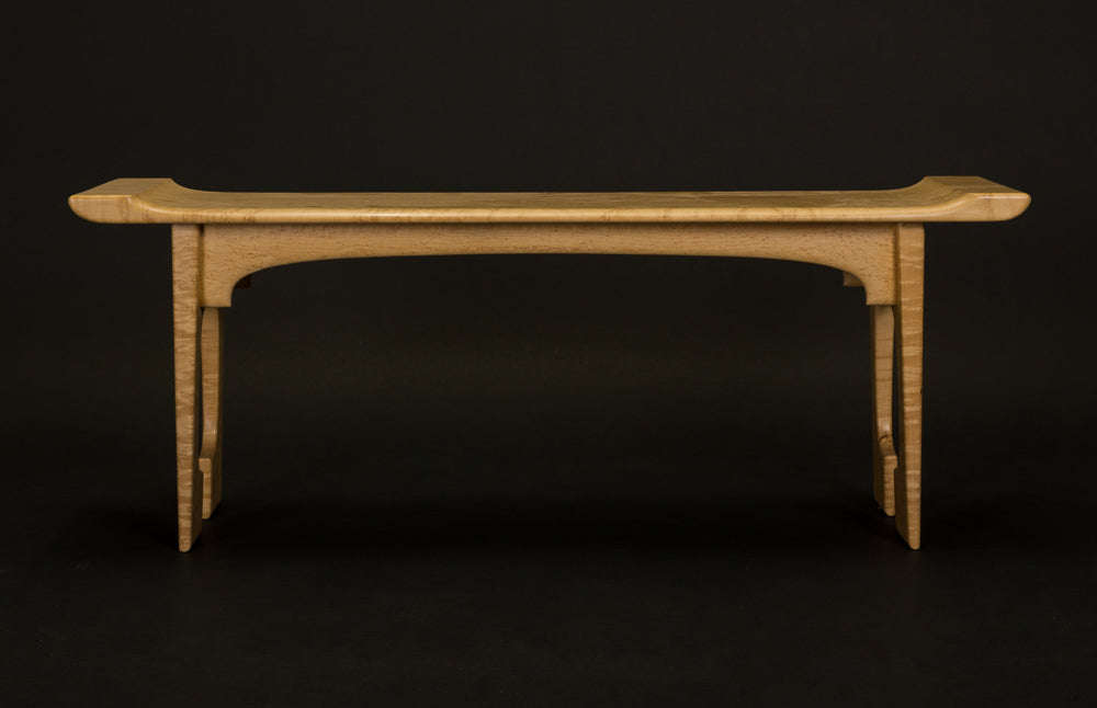Bird's-Eye Maple Bench