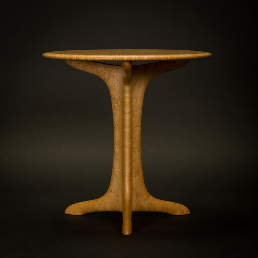 Bird's-Eye Maple Side Table