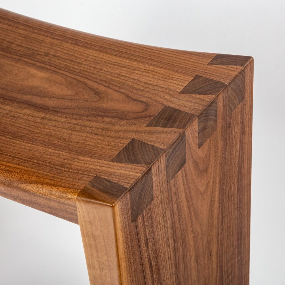 Walnut Dovetail Stool