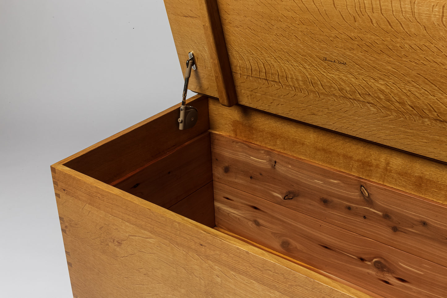 Quarter-sawn White Oak Blanket Chest