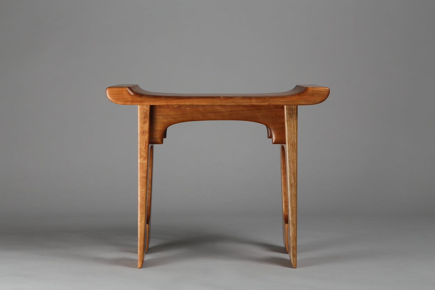 Keyhole Stool - Cherry