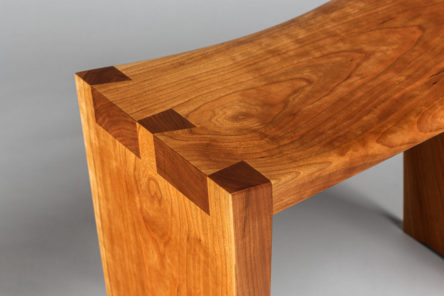 Cherry Dovetail Stool