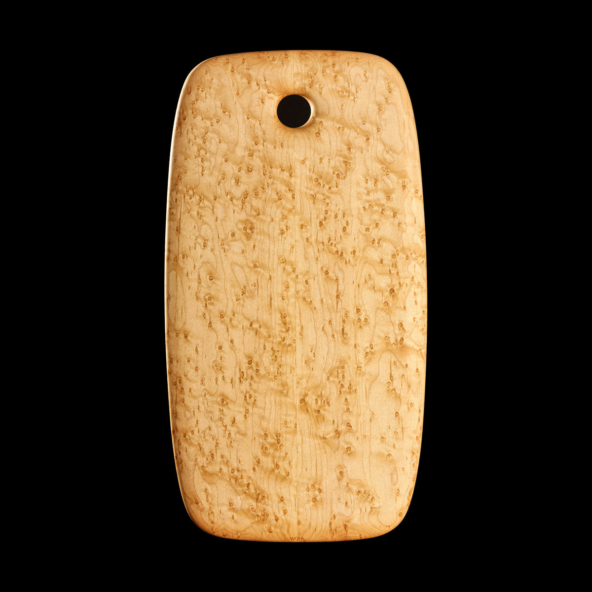 Primo #2 - 9.5" x 18" Bird's-Eye Maple Cutting Board