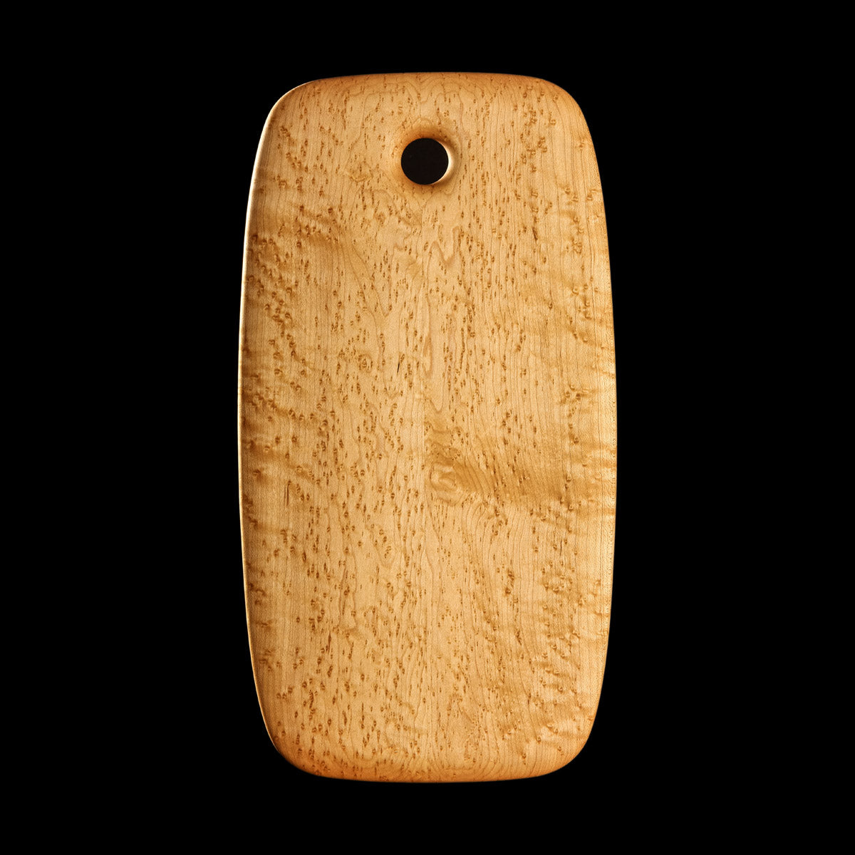 Primo #2 - 9.5" x 18" Bird's-Eye Maple Cutting Board