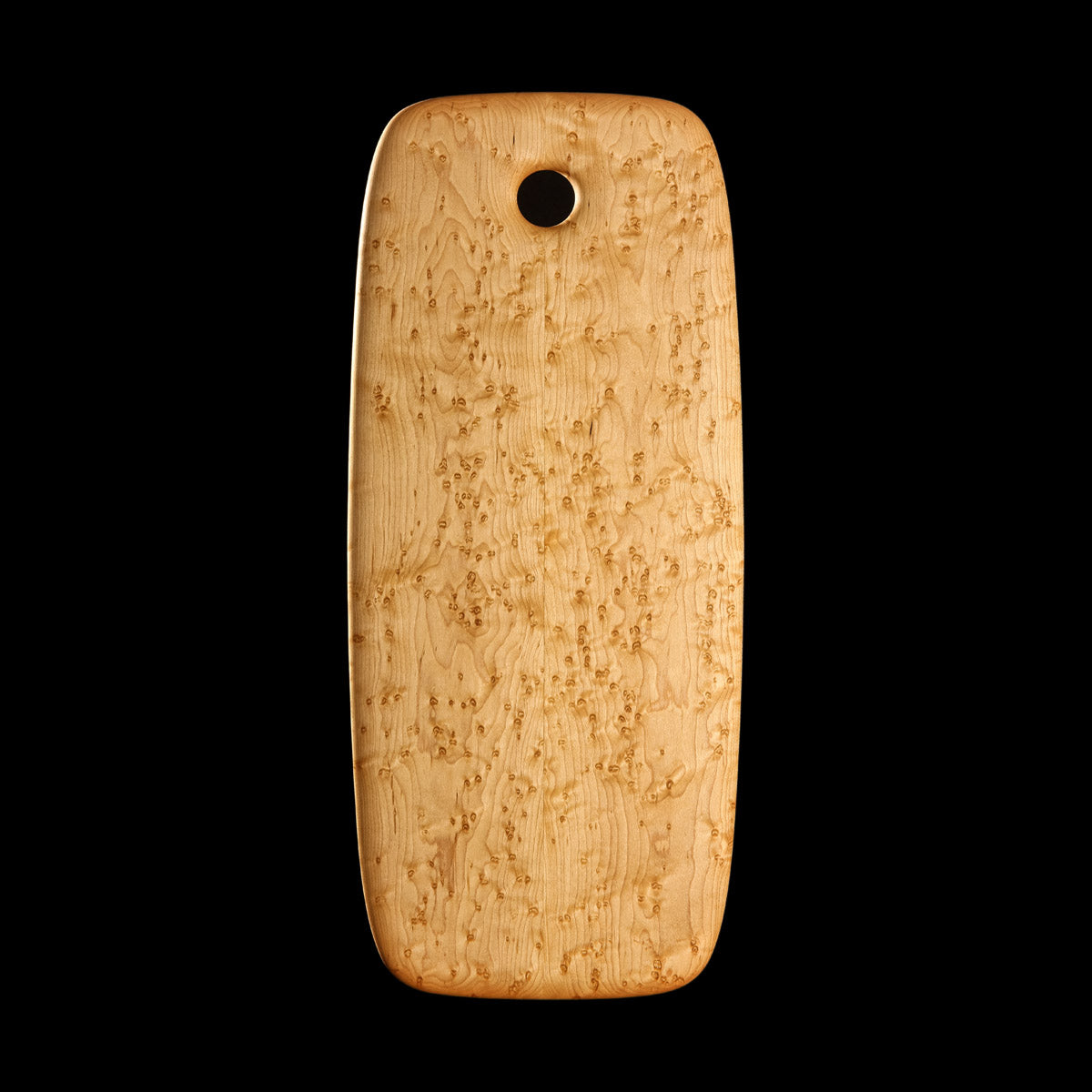 Primo #3 - 10" x 23" Bird's-Eye Maple Cutting Board