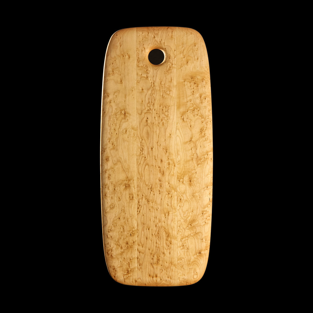 Primo #3 - 10" x 23" Bird's-Eye Maple Cutting Board