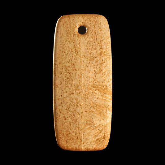 Primo #3 - 10" x 23" Bird's-Eye Maple Cutting Board