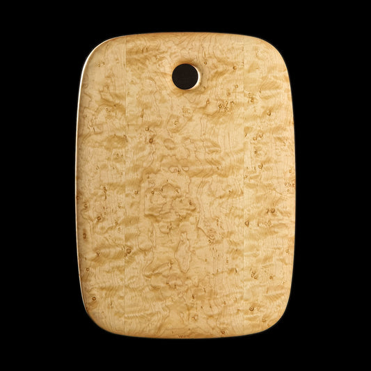 Primo #4 - 11" x 15.5" Bird's-Eye Maple Cutting Board