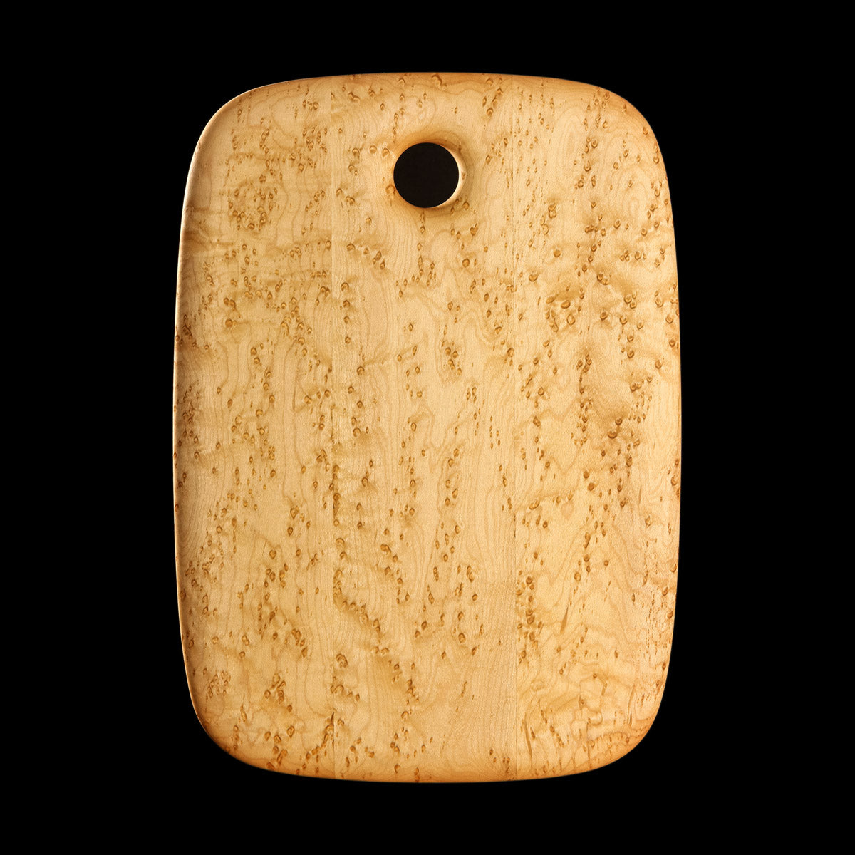 Primo #4 - 11" x 15.5" Bird's-Eye Maple Cutting Board
