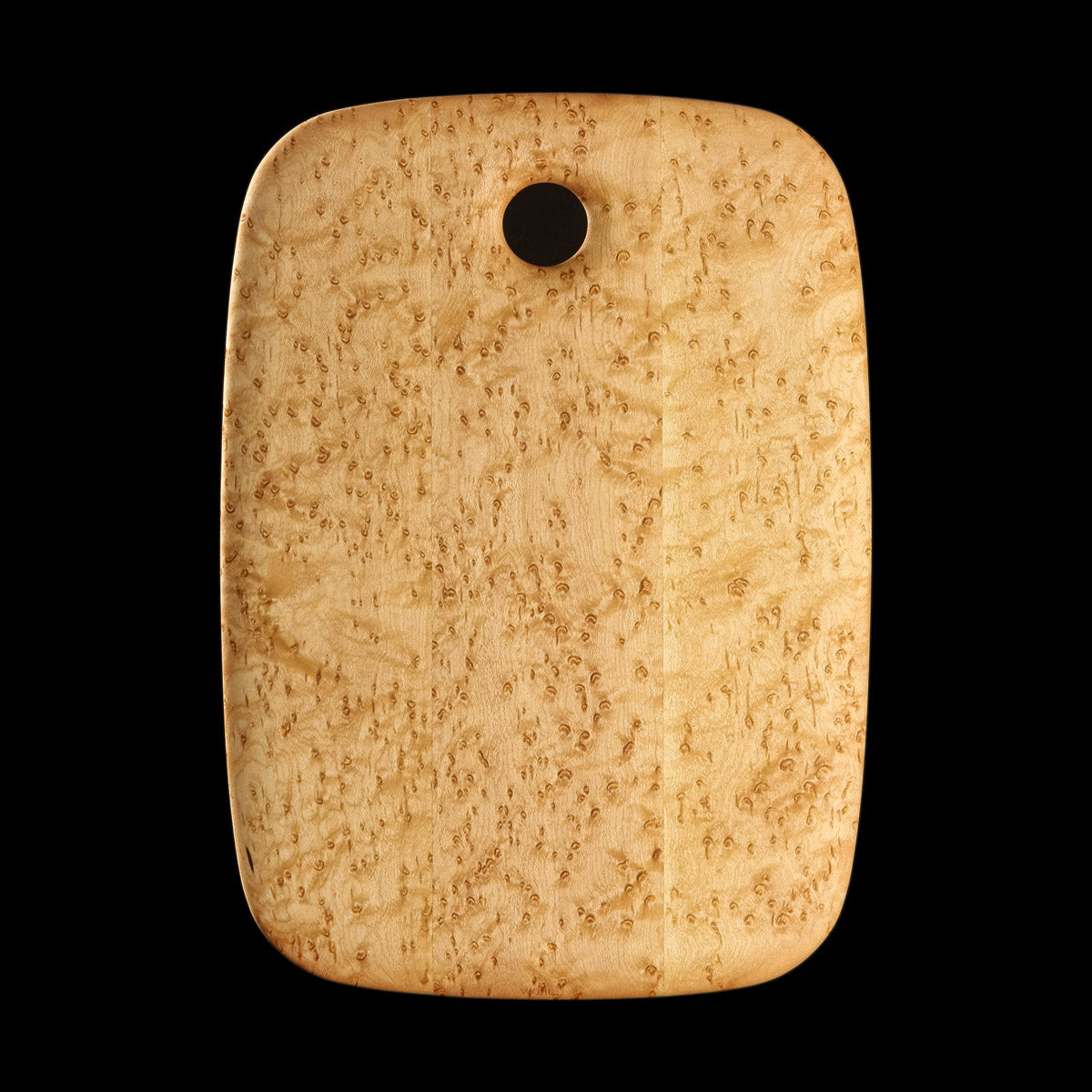 Primo #4 - 11" x 15.5" Bird's-Eye Maple Cutting Board