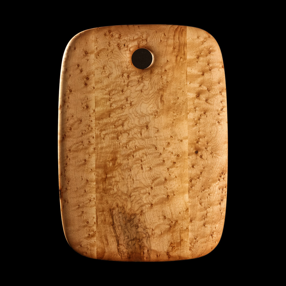 Primo #4 - 11" x 15.5" Bird's-Eye Maple Cutting Board