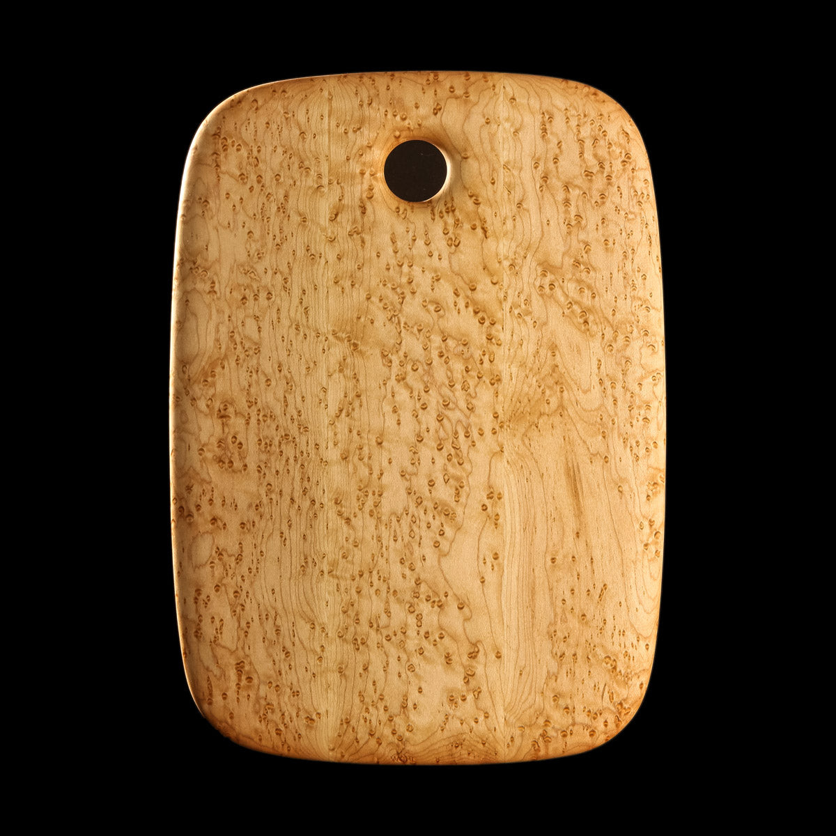 Primo #4 - 11" x 15.5" Bird's-Eye Maple Cutting Board