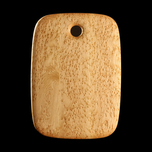Primo #4 - 11" x 15.5" Bird's-Eye Maple Cutting Board