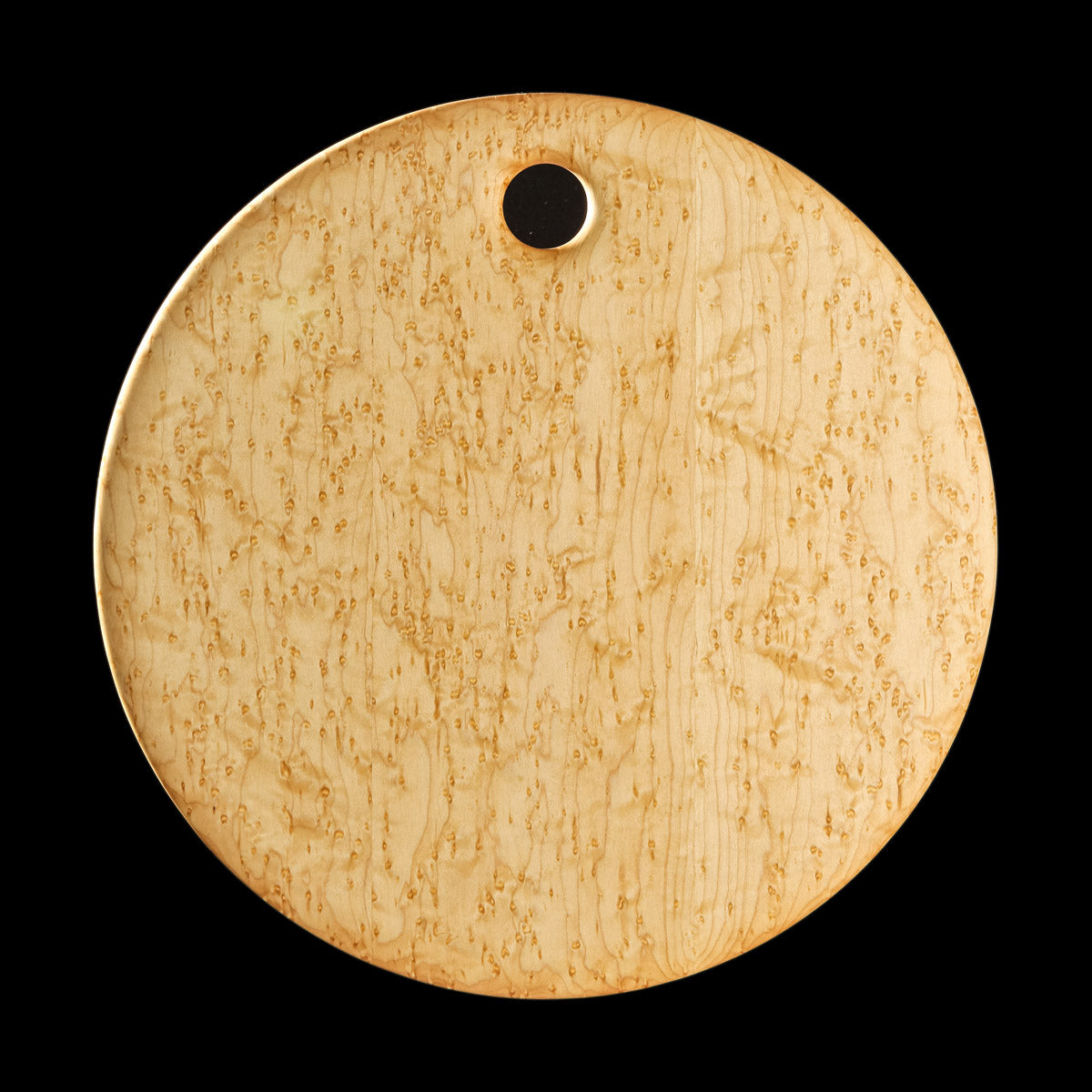 Primo #7 - 16" Round Bird's-Eye Maple Cutting Board