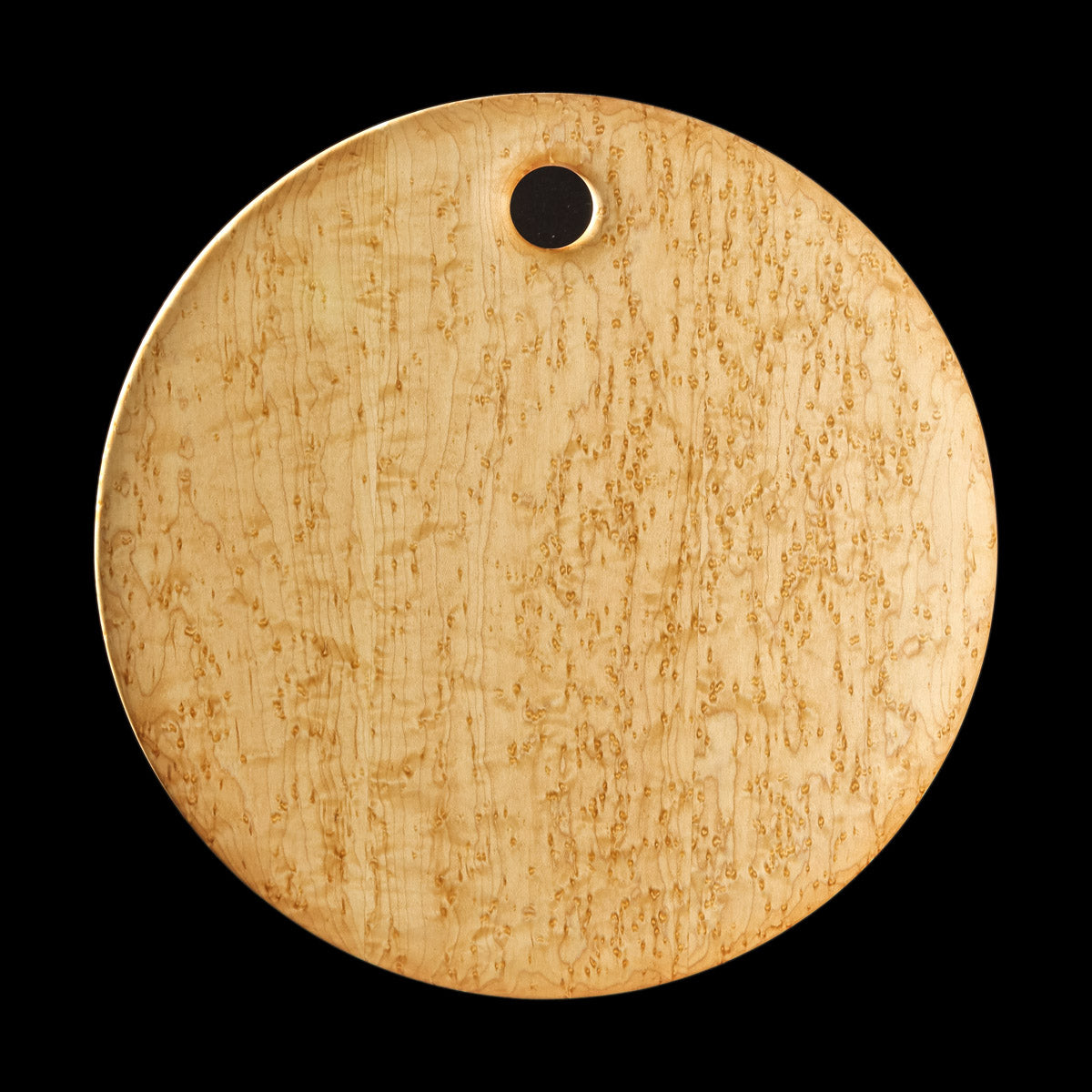 Primo #7 - 16" Round Bird's-Eye Maple Cutting Board