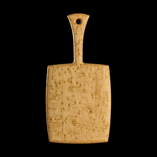 Primo #10 - 7.25" x 15.5" Bird's-Eye Maple Cutting Board
