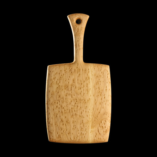 Primo #10 - 7.25" x 15.5" Bird's-Eye Maple Cutting Board