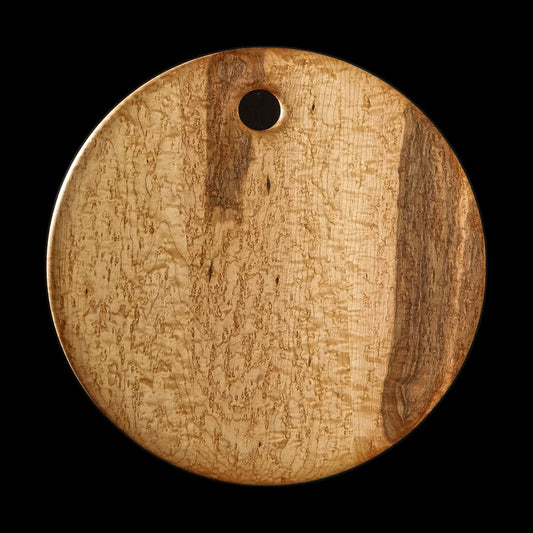Primo #14 - 14" Round Bird's-Eye Maple Cutting Board