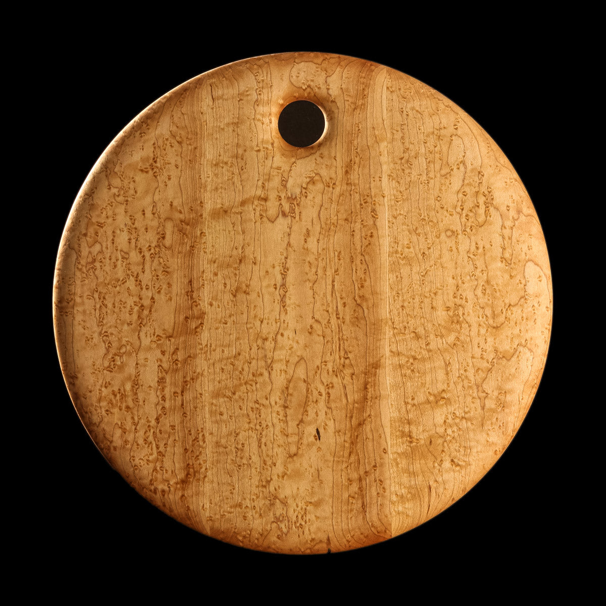 Primo #14 - 14" Round Bird's-Eye Maple Cutting Board