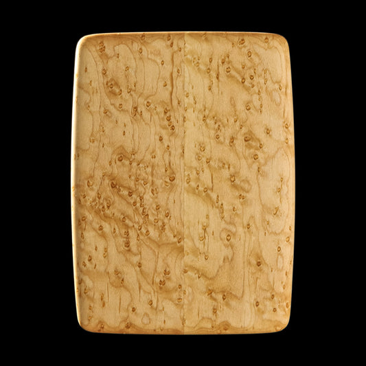 Primo #17 - 7.25" x 9.25" Bird's-Eye Maple Cutting Board