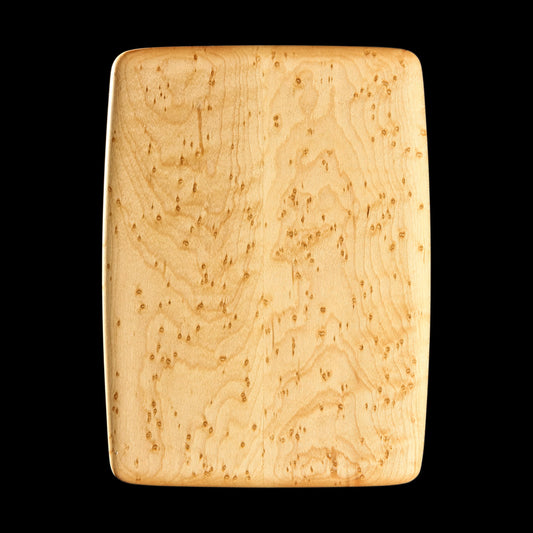 Primo #17 - 7.25" x 9.25" Bird's-Eye Maple Cutting Board