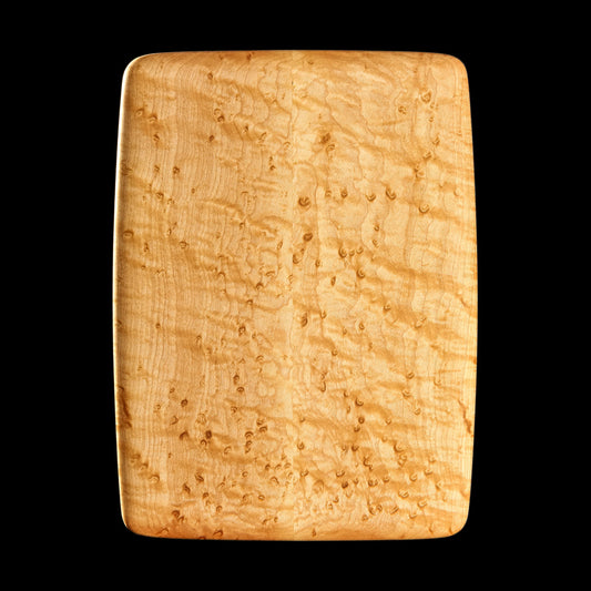 Primo #17 - 7.25" x 9.25" Bird's-Eye Maple Cutting Board