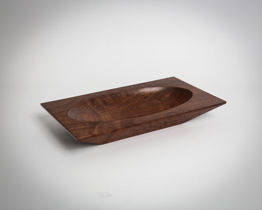 Walnut Kyoto Bowl (8" x 14")