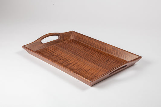 Curly Walnut Serving Tray